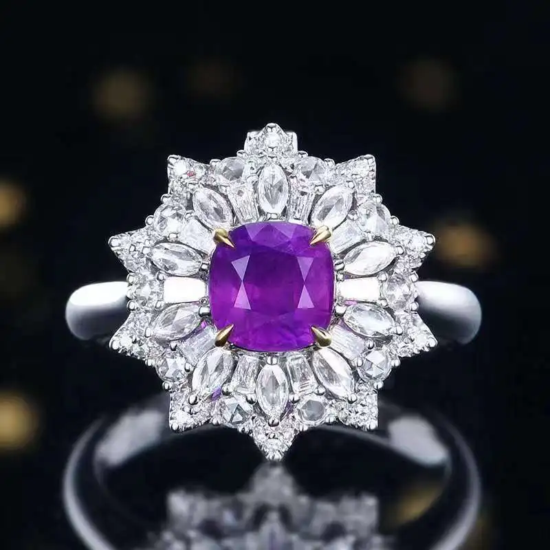 Ювелирные изделия из драгоценных камней SGARIT белое золото 18 карат натуральное