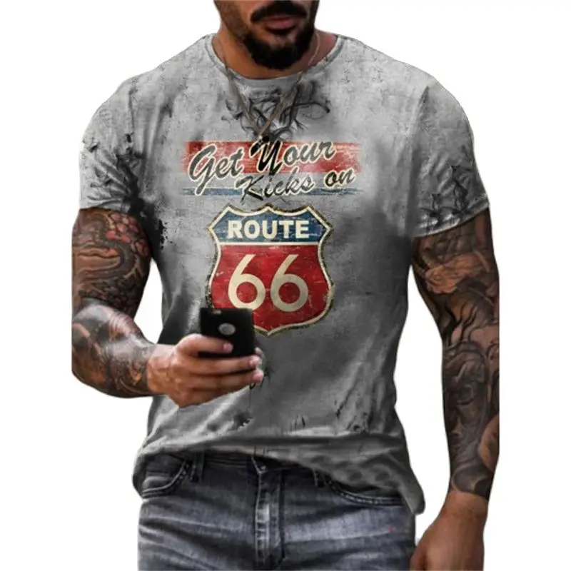 Калифорния модные винтажные мужские футболки с 3D принтом летняя одежда буквами US