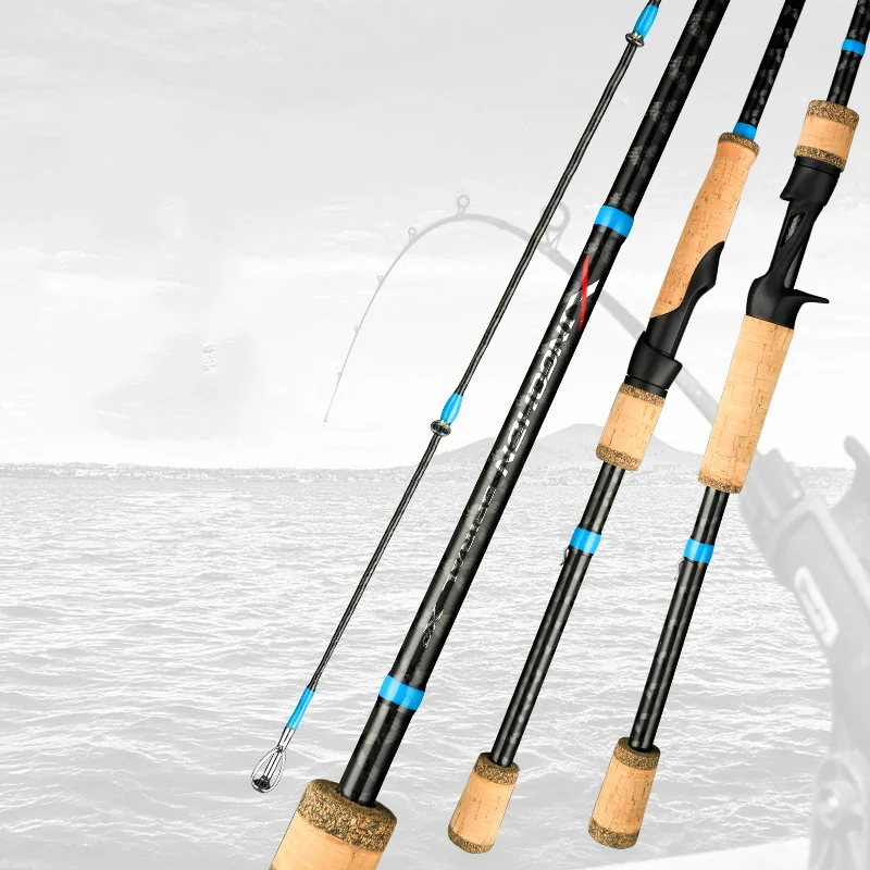 Enlarge Trout Baitcasting Fishing Rod Ultralight Holder Pole Seaknight Sea Fishing Rod Carbon Fiber Surfcasting Takimlari Fishing Goods