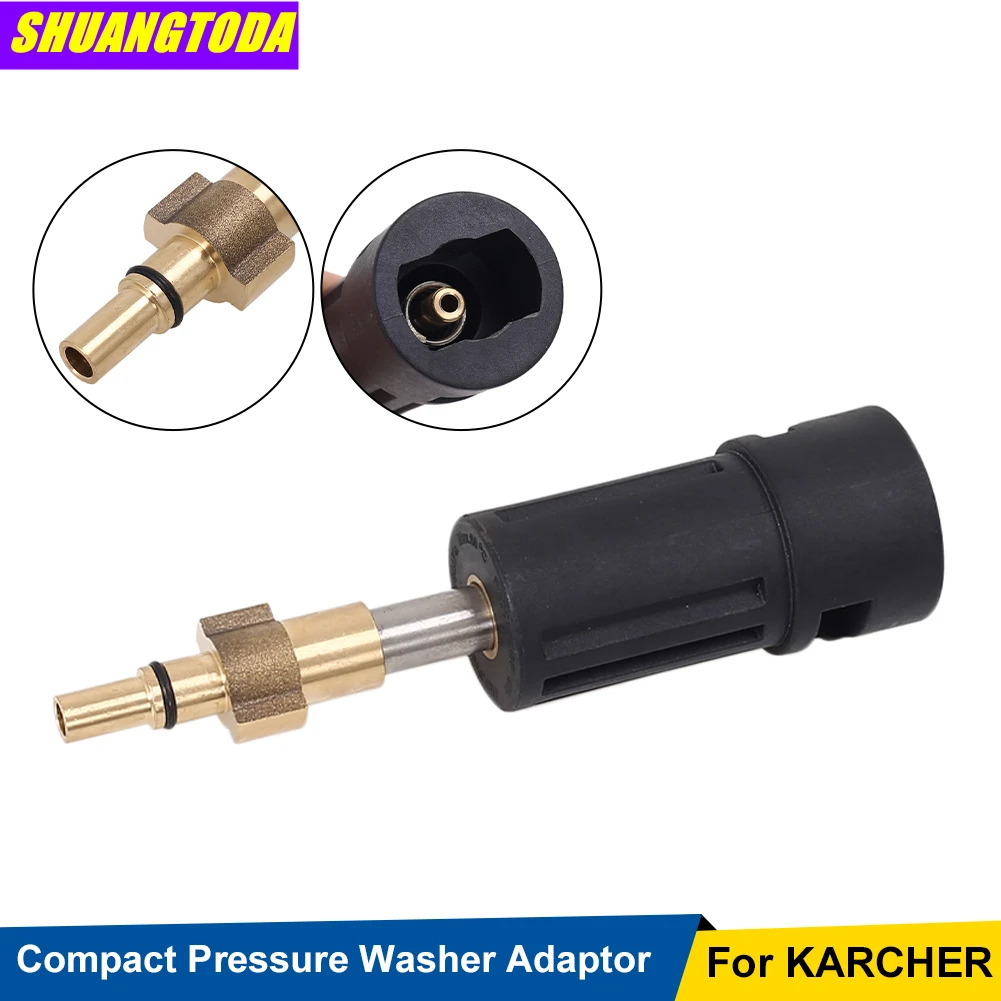 

Разъем адаптера пистолета для мойки под давлением совместимый с Karcher Lance для компактных аксессуаров для мойки высокого давления Aldi Ferrex опто...