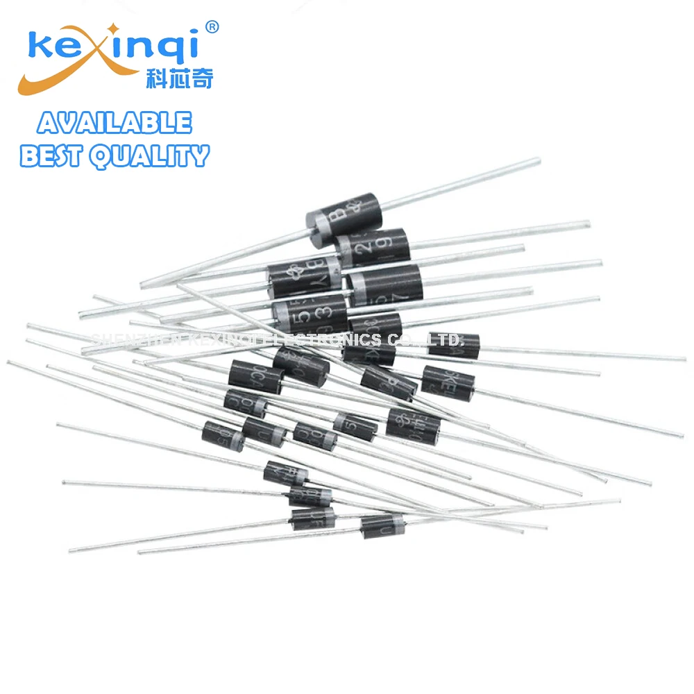 

100 шт. 1N4007 1N4001 1N4004 1N4005/5404/5408/5819/5822 1N5824 6A10 10A10 FR107 FR157 FR207 FR307 UF4007 SB560 RL207 SR5100 DO-41