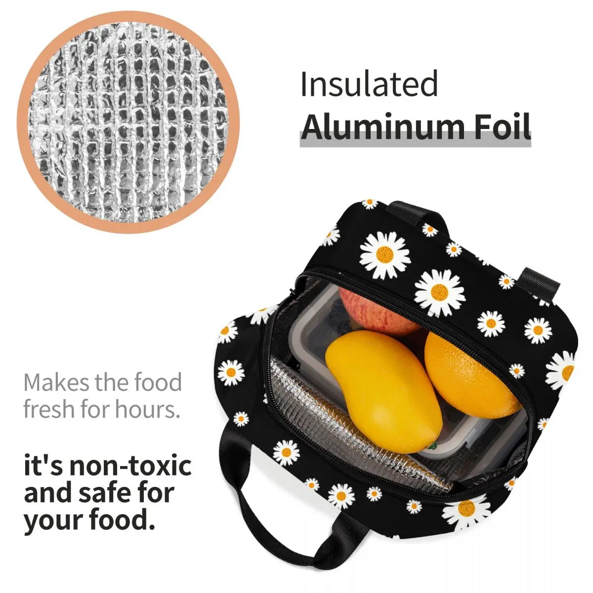 Рисунок 4 - Сумка для ланча с маргаритками Женская