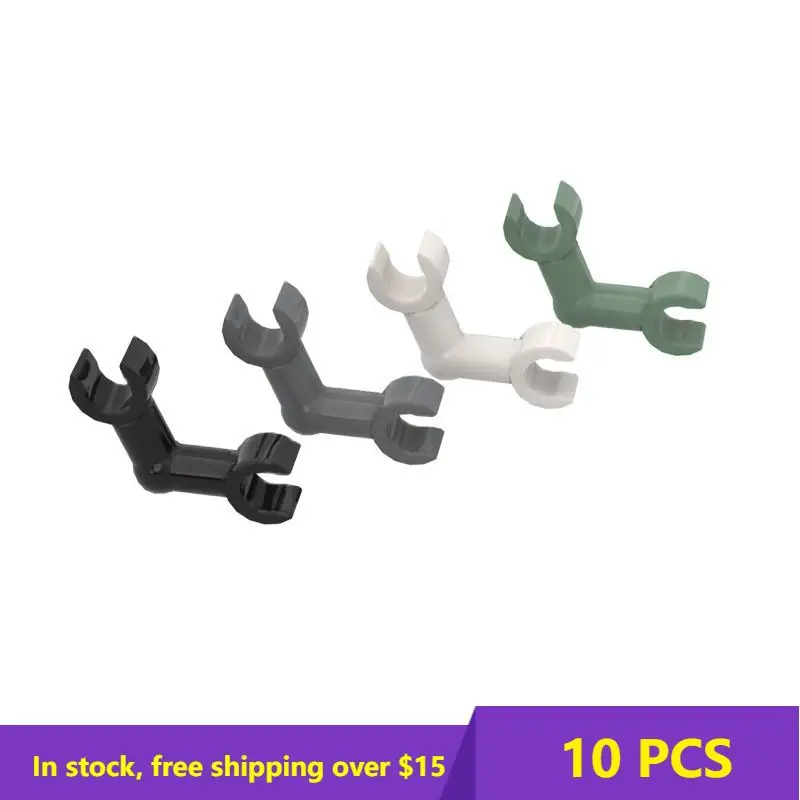 

10PCS MOC 10PCS 93609 Arm Bone Bending Building Block Parts Splicing AssemblyTechnial Brick Kids Brain Games Toys Best Gifts