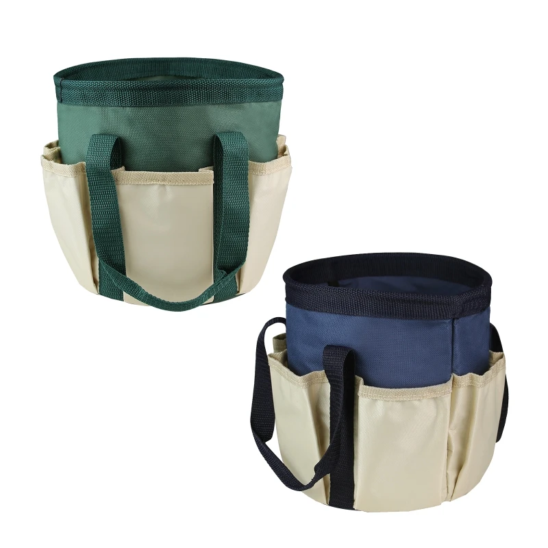 

A2UF 600D Oxford Cloth Gardening Tool Storage Bag Garden Tools Holder Bag Garden Tote