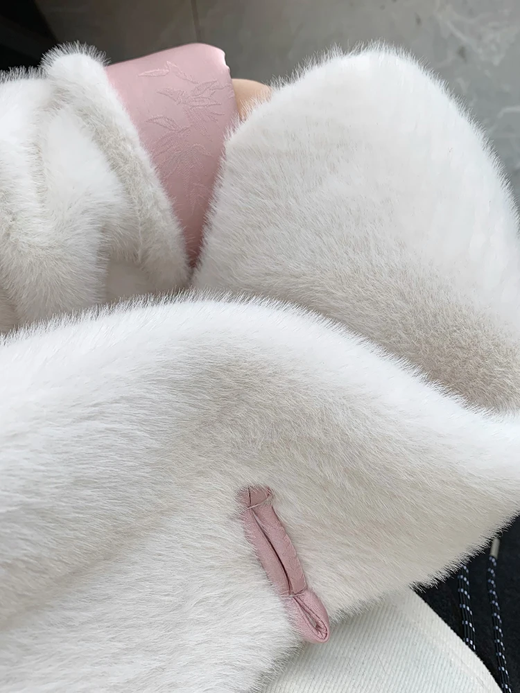 Yinnjia High-Grade Sense National Sle имитация меха норки верхняя одежда из интегрированного