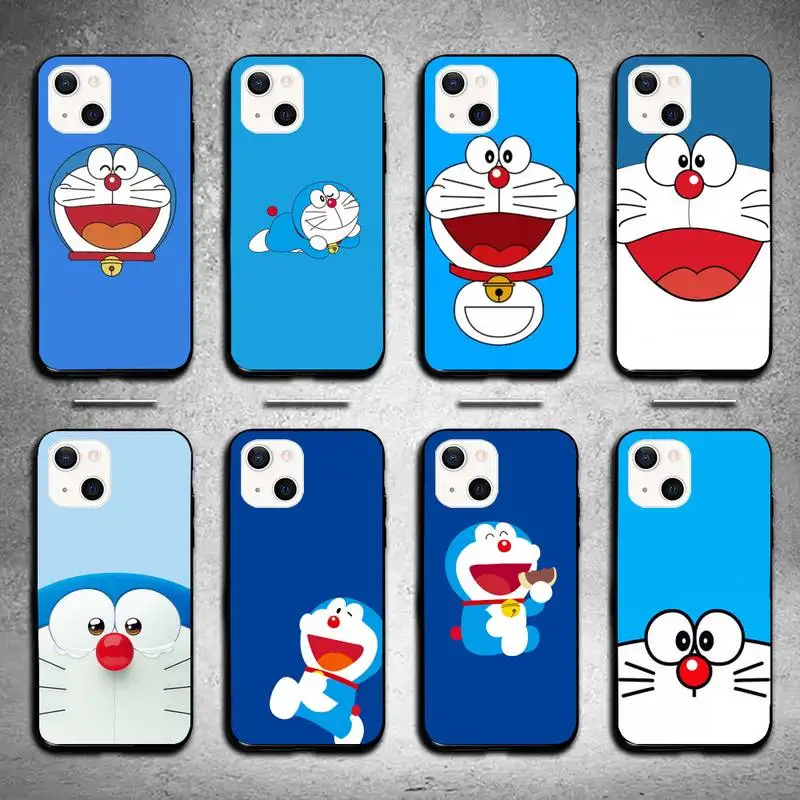 

Чехол для телефона Doraemon с аниме для iPhone 11 12 Mini 13 14 Pro XS Max X 8 7 6s Plus SE XR