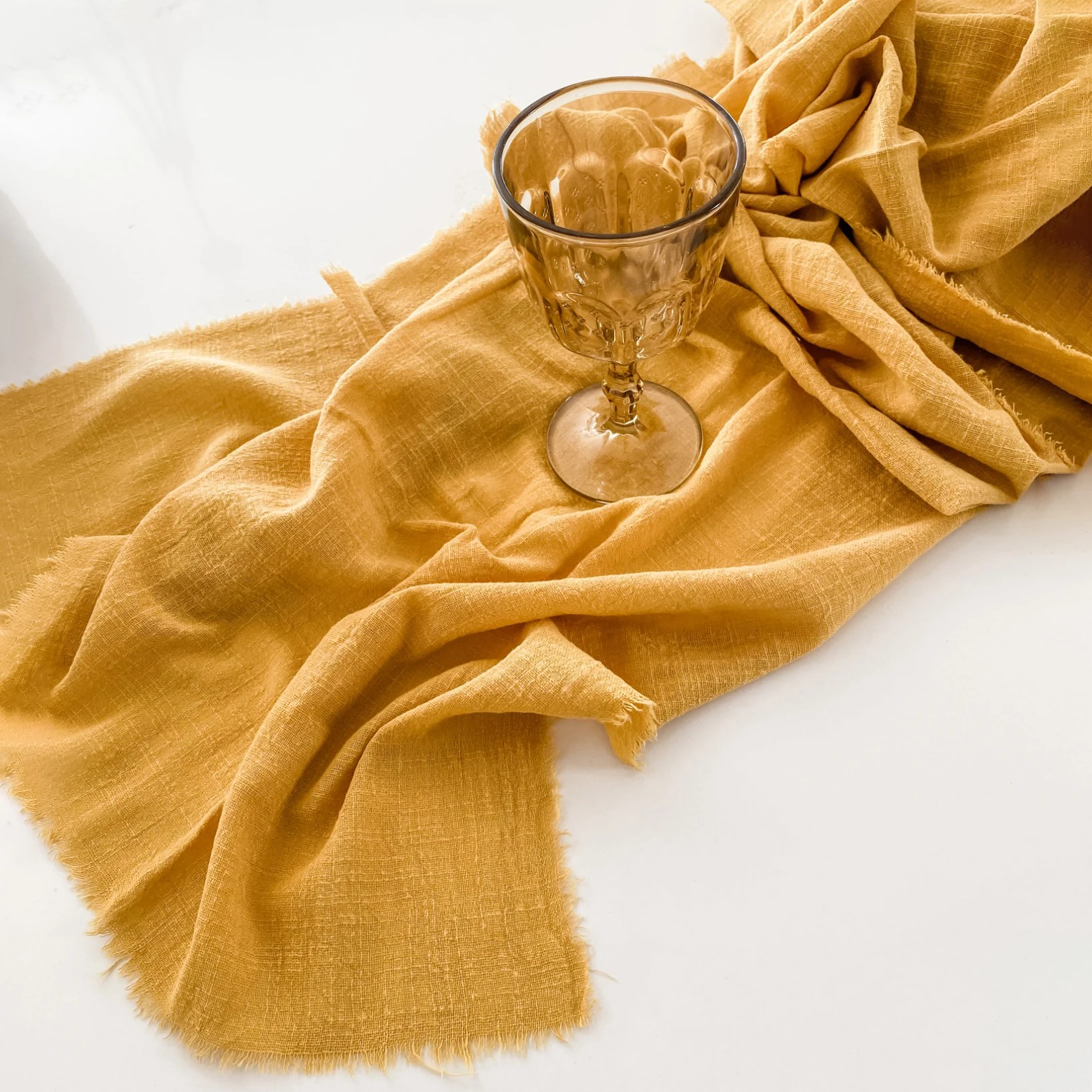 Ретро хлопчатобумажная марлевая ткань Скатерть текстурные столовые салфетки