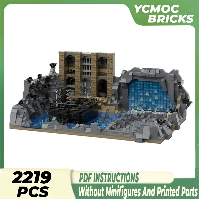 Популярная модель героя из фильма Moc строительные кирпичи темный рыцарь