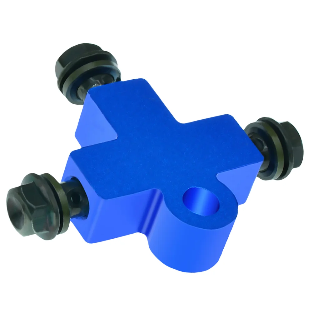

Motorcycle Brake Pipe Adaptor Fuel Sucking Hose Tee Coupling Way 3 Hydraulic Oil Parts Disc Joint Adapter Brakes Tubing