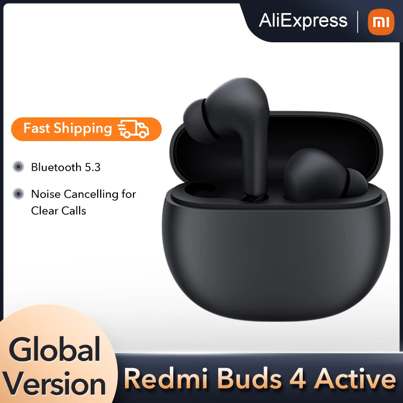 

TWS-наушники Redmi Buds 4 с поддержкой Bluetooth 2023 и функцией шумоподавления