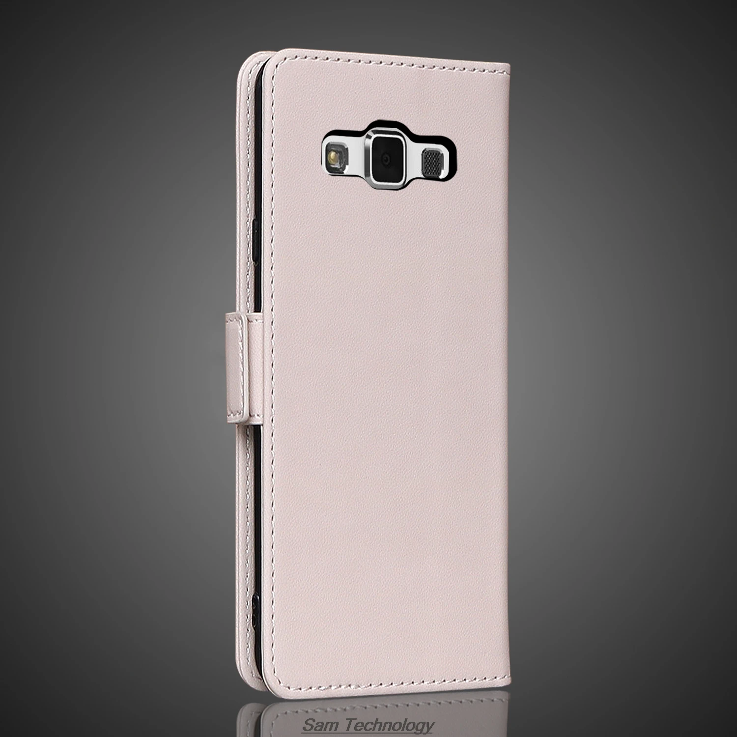 Кожаный чехол с магнитной пряжкой для Samsung Galaxy A7 2015 A700F кошелек RFID-блокировкой