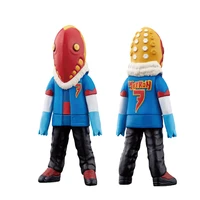 bandai ultraman monster series alien metron soft glue action figures assembled models childrens gifts anime
