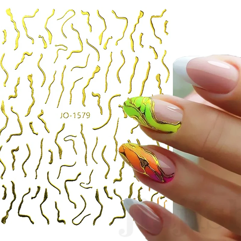 Наклейка-слайдер с рисунком под мрамор