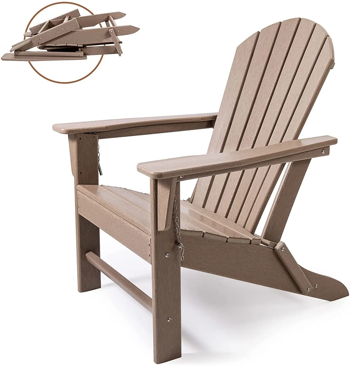 

Outdoor Folding Patio Garden Chair