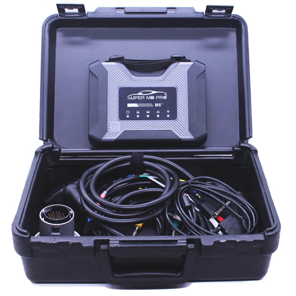 

Newest SUPER MB PRO M6+ Wireless Star Diagnosis Tool with Multiplexer WiFi DOIP Connect MB Star M6