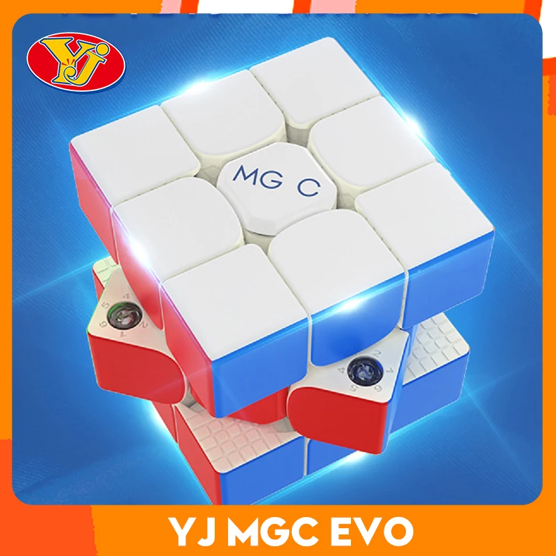 

Трехслойный Магнитный куб [Yongjun MGC EVO 3x3], регулируемая магнитная головоломка с плавной скоростью для профессиональных соревнований, детская игрушка
