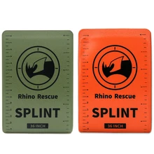 Rhino Rescue Emergency Splint Moldable Medical First Aid  Survival Lightweight Reusable Combat Military Splint For Camping