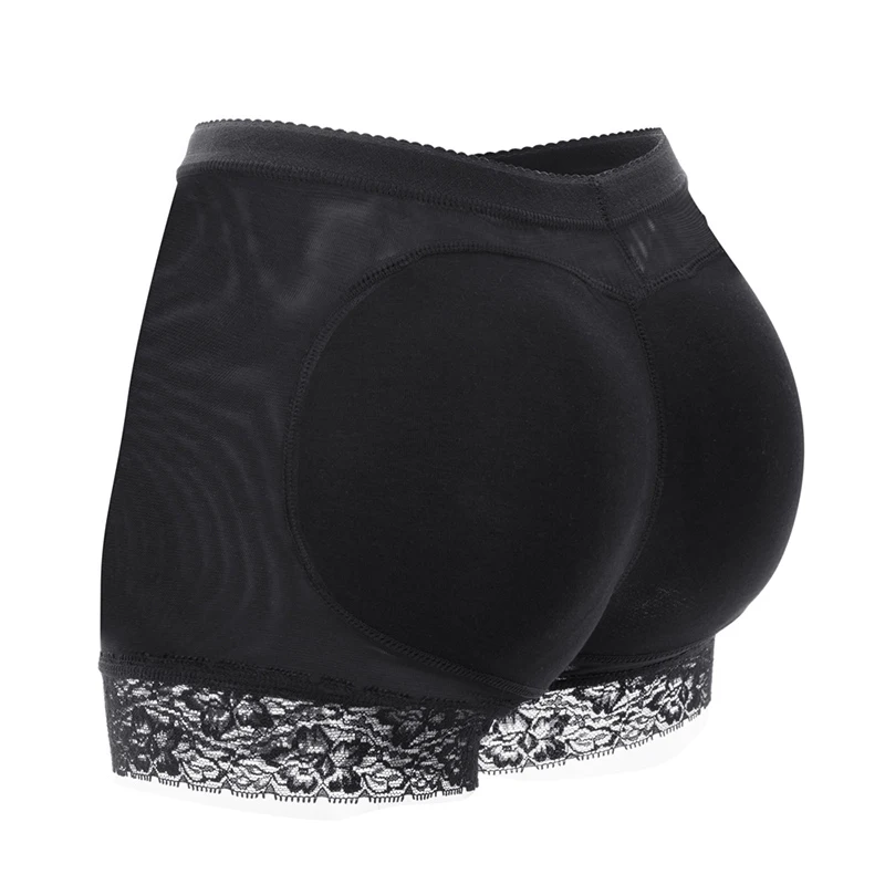 

Padded Panties Women Tummy Control Underwear Butt Lifter Pad Hip Shapewear Booty Enhance With Lace Push Up Body Shaper XXXL