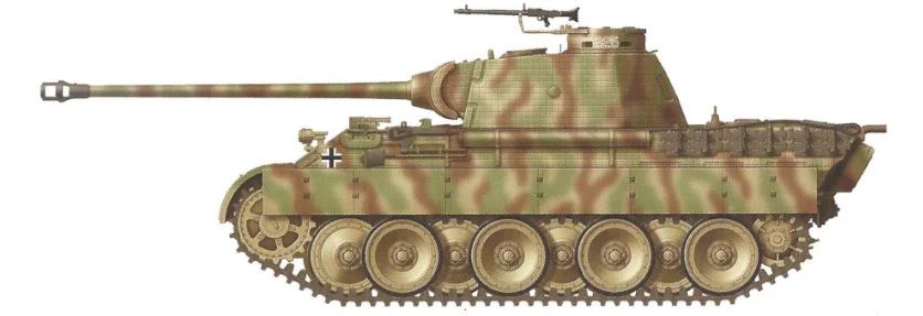 Фото Масштаб 1/144 Panther D Pz.Kpfw. НАБОР МОДЕЛИ V №1