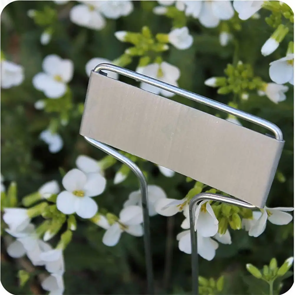 

20Pcs Plant Markers Bonsai Labels Unbreakable Indicator Aluminum Easy to Insert Flower Plant Markers Horticulture Supplies