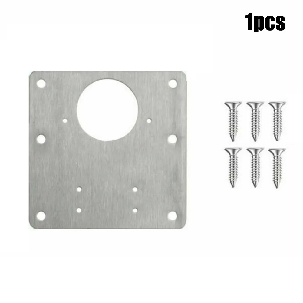

Plate Hinge Repair Plate Board Replacement Rust Resistant 0.8mm 90*90mm Cupboard Door Drawer For Cabinet Furniture