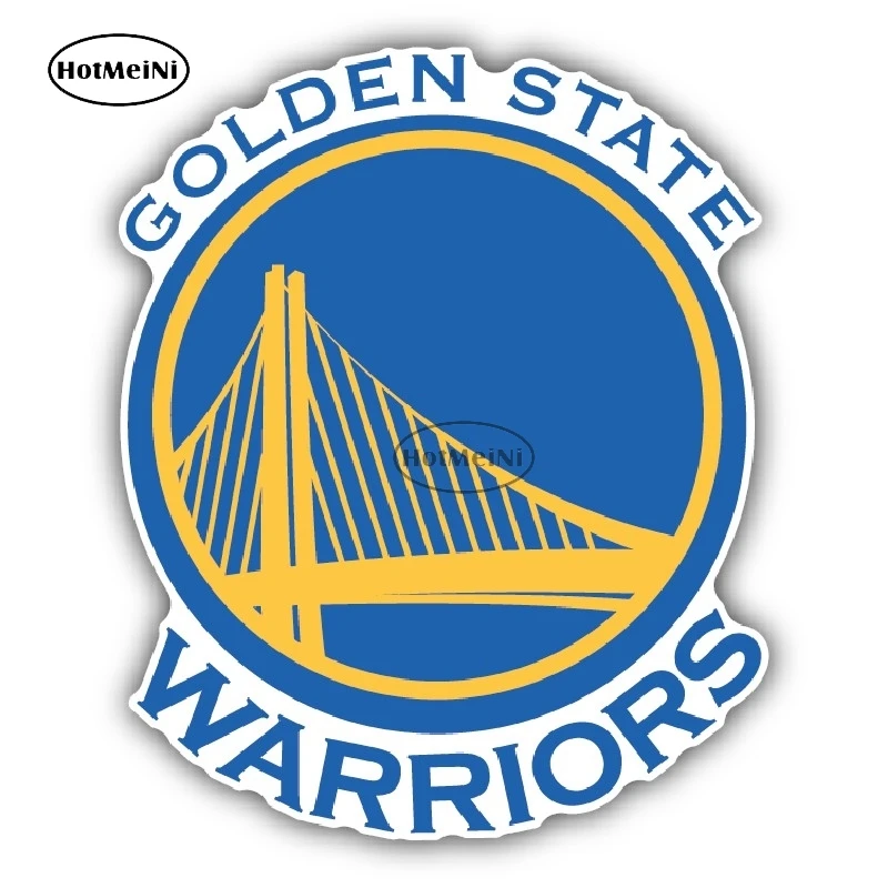 

HotMeiNi 13cm Golden State Warriors for Car Stickers and Decals National Treasure Bumper DIY Decal Funny Car Assessoires