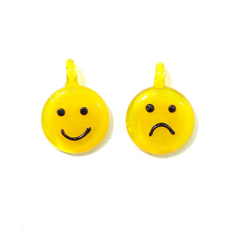 

2 шт. Мини стеклянные подвески JSSMTLP