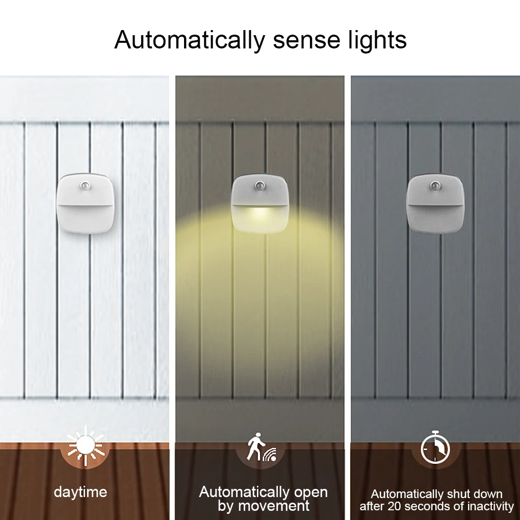 

Light PIR LED Wireless Wall Infrared Corridor Lamp Sticky Bedroom Closet Battery Operated Living Room Lighting