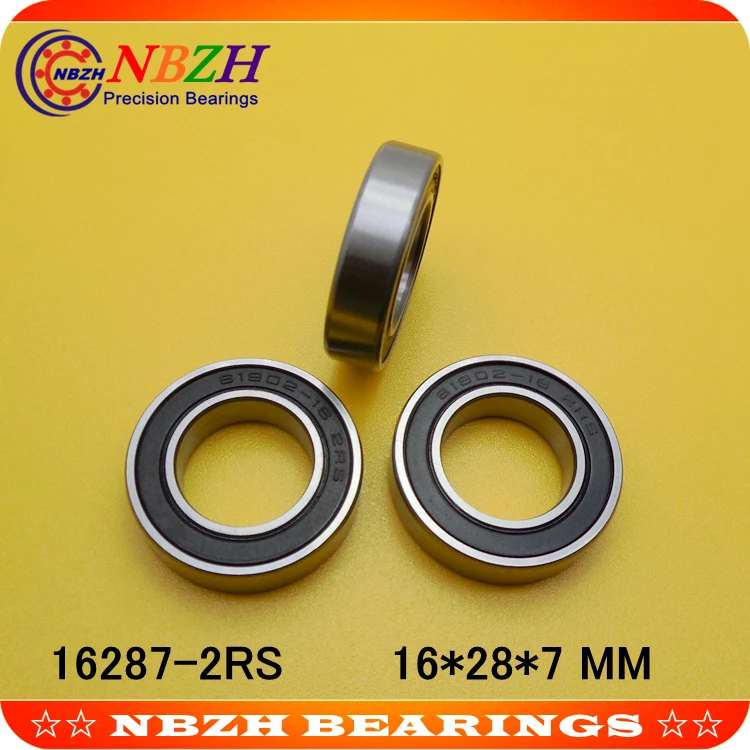 

Подшипники ступицы велосипеда NBZH 161902-16 2RS, 6902-16 2RS, 16287-2RS