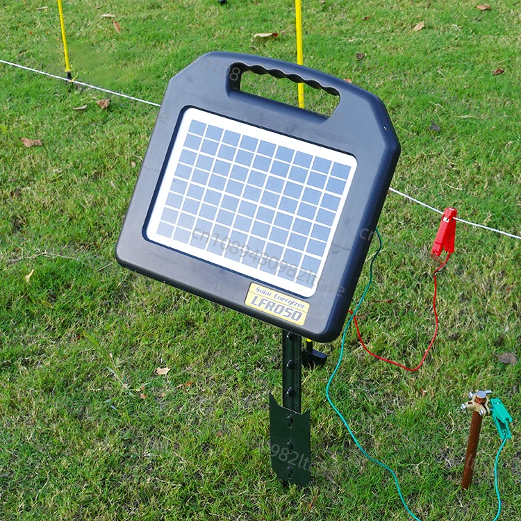 Электрический забор для фермерского ограждения система Energiser и солнечный