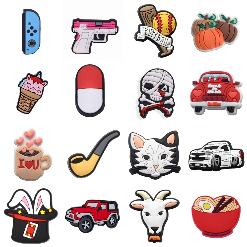 

Women Charm Shoe Charms Accessories Decorations PVC Buckle Decorations for Crocs Wholesale Bulk Gifts Pins Shoes Accessories