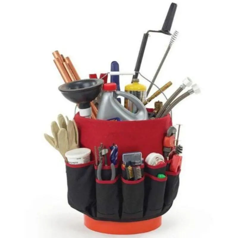

42 Pockets Bucket Tool Organizer Electricista Bag Backpack Bolsa De Ferramentas Tool Box Organizer