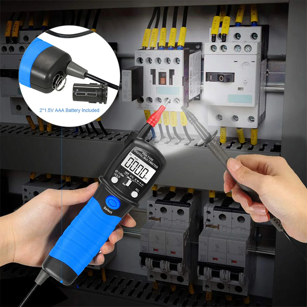

HP-38B Precision Digital Multimeter Pen Type Meter Auto Range LCD Professional AC DC Current Voltage Electronic Diode Tester