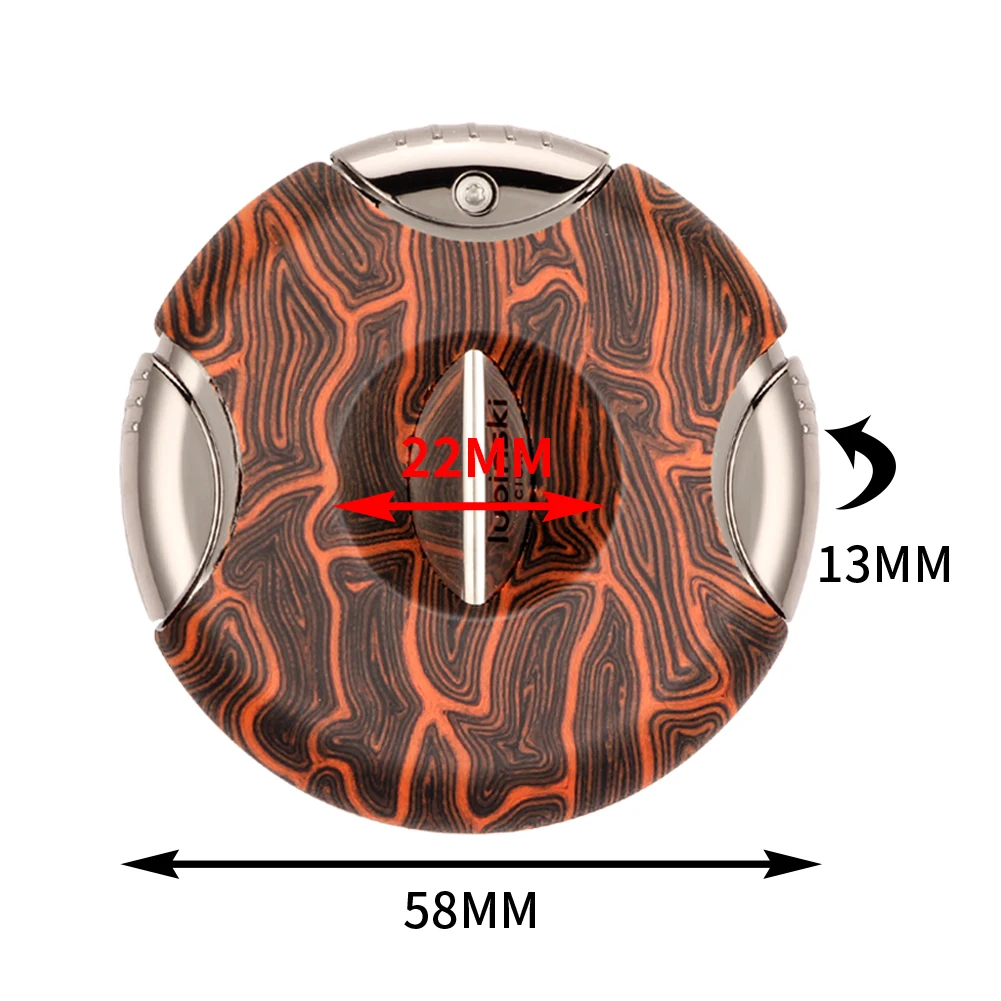 LUBINSKI круглый G10 резак для сигар металлический роскошный портативный инструмент