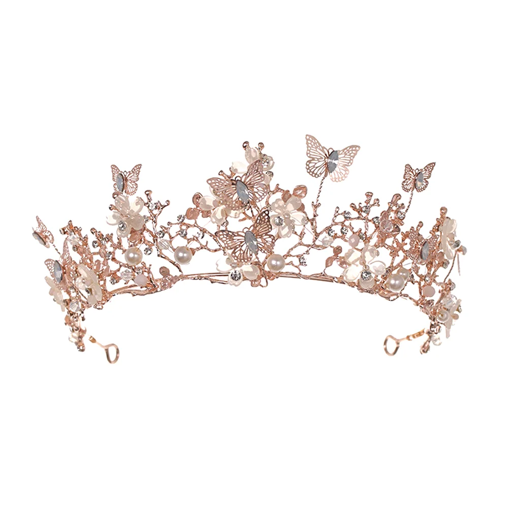 Butterfly Headpiece Butterfly Girls Gold Hair Accessories Butterfly Butterfly Women Xmas Party Hairband Christmas Decor