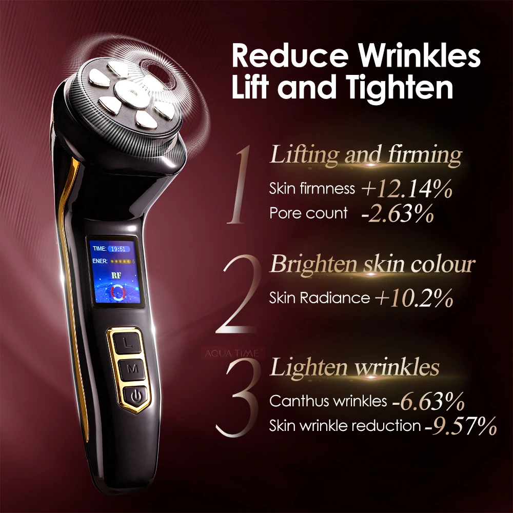 

4 in 1 Hifu 3.0 Machine Ultrasound RF EMS PULSE Facial Beauty Device Neck Lifting Skin Tightening Anti Wrinkle Face Massager