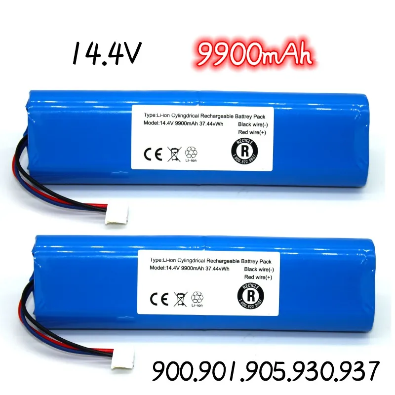 

2023upgrade 9900mah14.4V Ecovacs.deebot ozmo 900 901 905 930 937 Vacuum cleaner