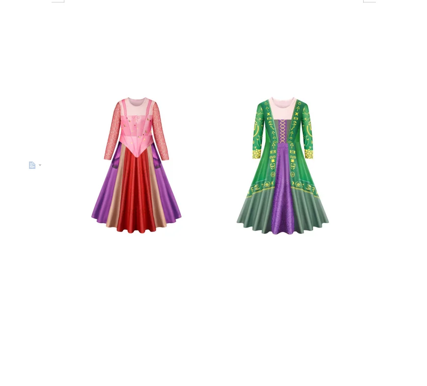 

Детский костюм для косплея Сара Сандерсон Винифред Сандерсон наряды костюмы на Хэллоуин карнавальные костюмы