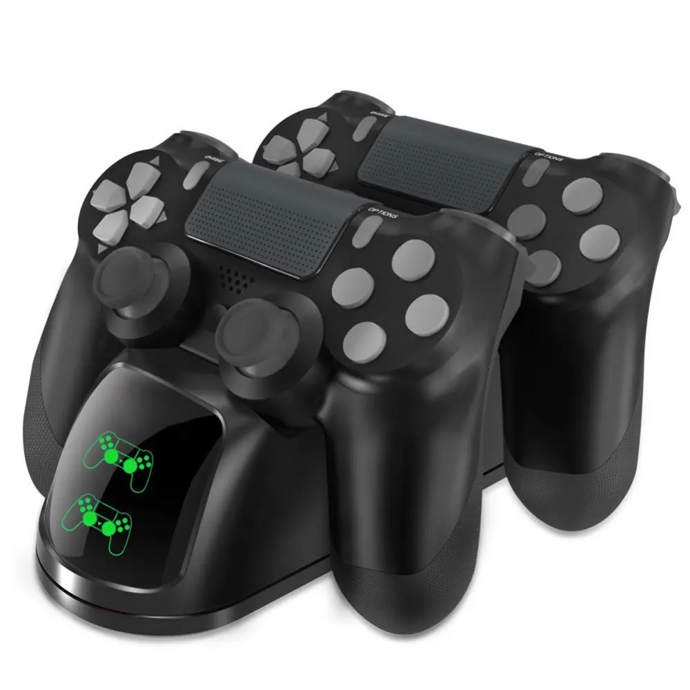 

Dual USB Handle Fast Charging Dock Station Stand Charger for PS4/Slim/PS4 Pro Game Controller For Sony Playstation