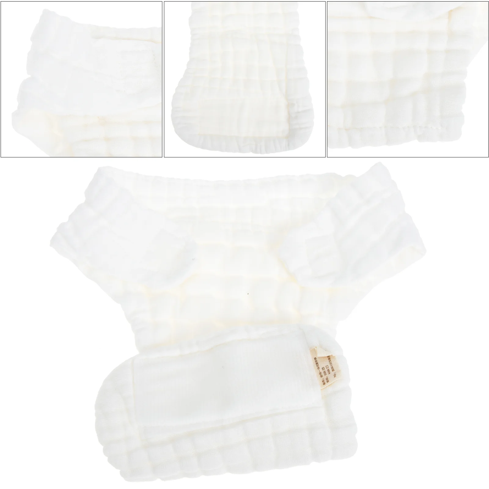 

5Pcs Cloth Washable Reusable Cotton Newborn Baby
