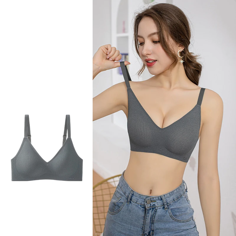 New Women Bra Tank Tops Seamless Bralette Push Up Bras Brassiere Sexy Underwear Stretch Female Lingerie Intimate Backless Bras