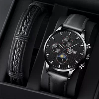 2022 luxury fashion mens watches brand men quartz wristwatch leather watch sports casual leather bracelet male luminous clock