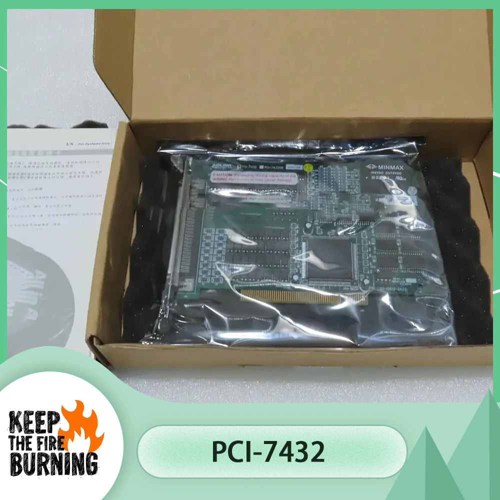 PCI-7432 для 64-канальной изолированной высокоскоростной цифровой карты ввода-вывода