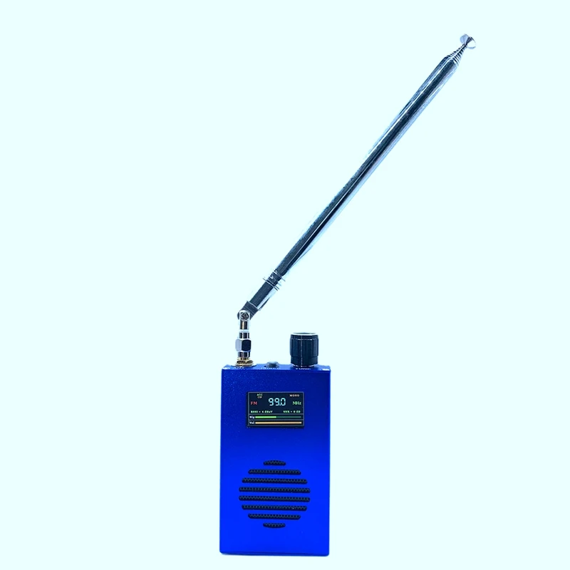 

New Portable SI4732 All Band Receiver FM RDS AM LW MW SW SSB150K-30MHZ 64M-108MHZ DSP Radio with Battery in Case