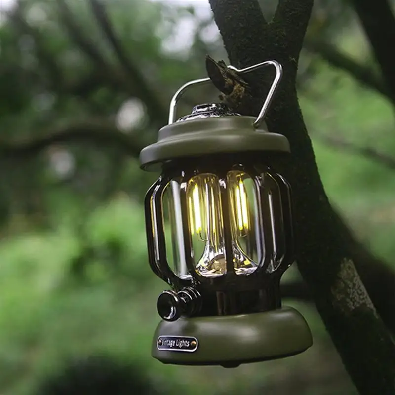 

1 Set Portable Camping Lamp Multi-function Tent Lamp Outdoor LED Handheld Light