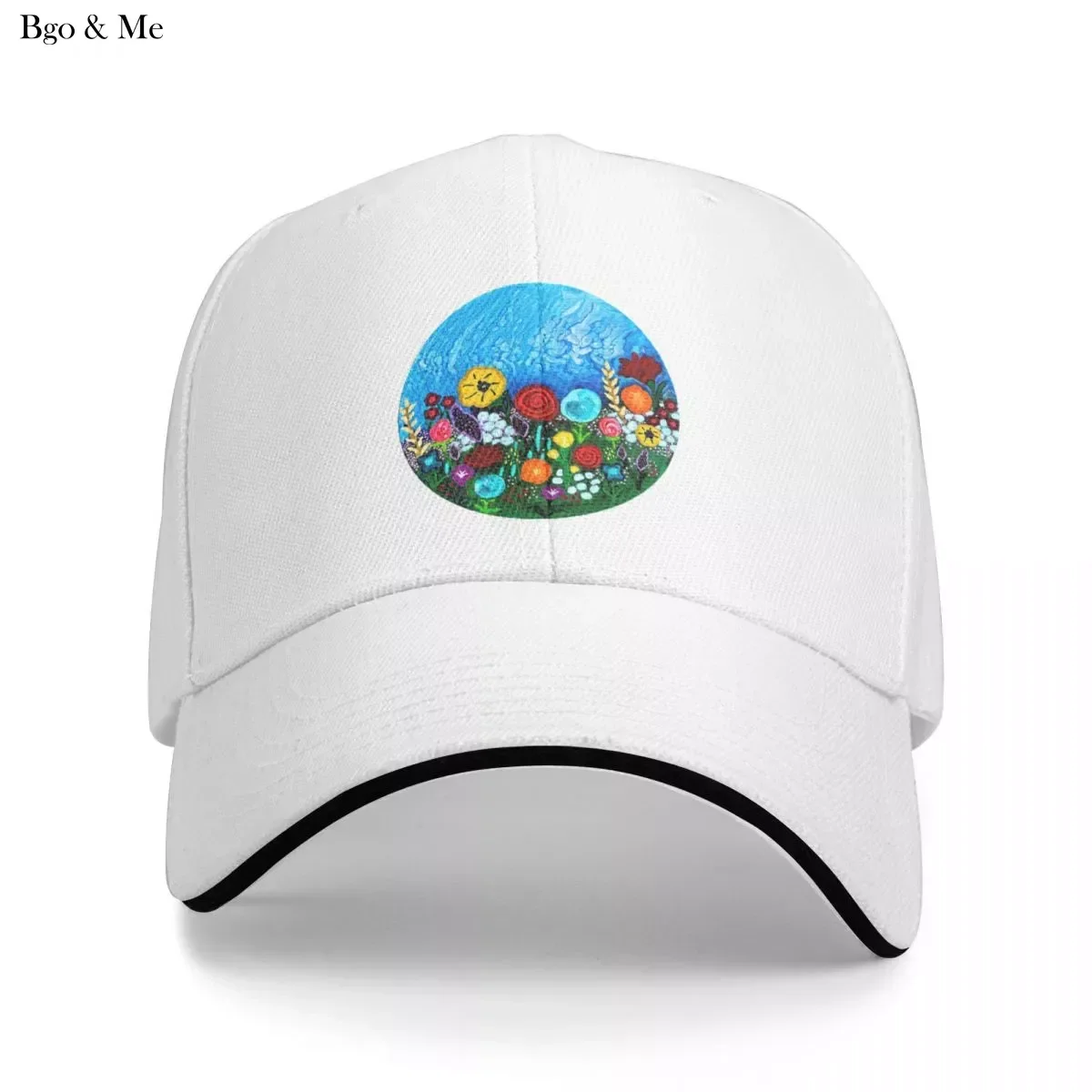 

2023 New Beautiful Blossoms Baseball Cap Snap Back Hat Man Cap Women's