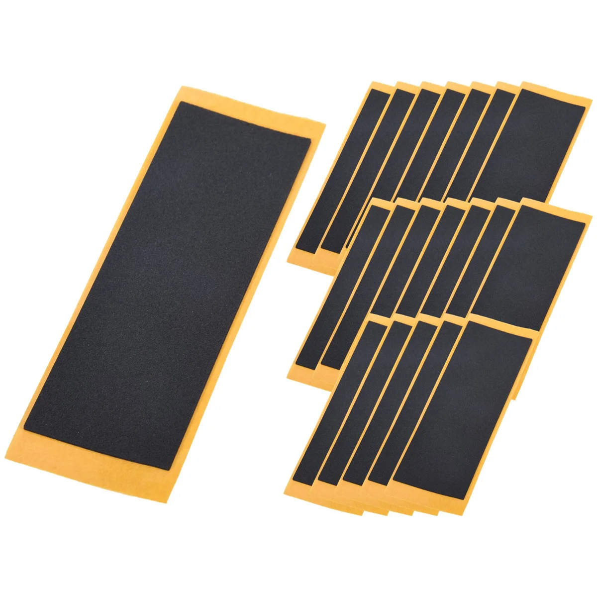 20 шт./лот черная дека на гриф неразрезанная лента наклейки пенопластовая 38 мм x 110