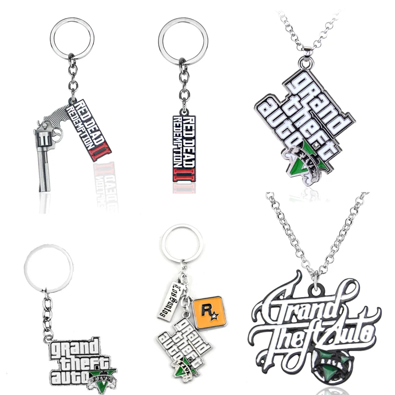 

Популярная игра PS4 GTA 5 Grand Theft авто брелок для ключей для фанатов Xbox PC Rockstar брелок-держатель 4,1 см ювелирные изделия подвеска Llaveros