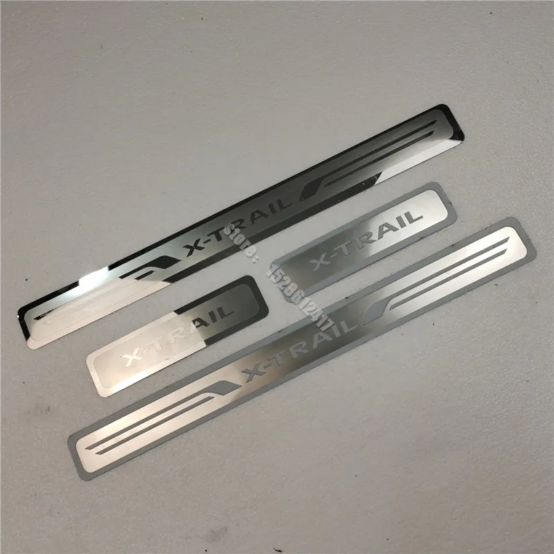 

Car Accessories for Nissan X-Trail X Trail T32 T33 Rogue 2014-2024 Stainless Door Sill Scuff Plate Guards Threshold Pedal Trim