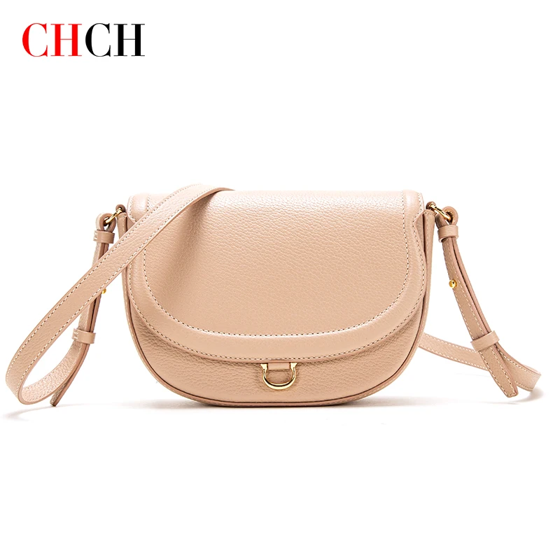 

CHCH Elegant Women's Handbag New Temperament New 2023 Saddle Bag Fashion Matching Crossbody Bag Shoulder Bag